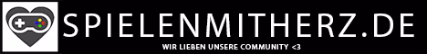 Spielen mit Herz banner Spielen mit Herz Minecraft server banner