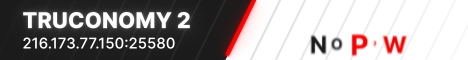Truconomy 2 banner Truconomy 2 Minecraft server banner