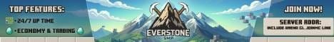 EverstoneSMP banner EverstoneSMP Minecraft server banner
