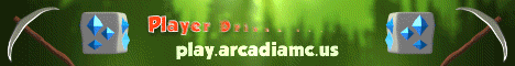 Arcadia banner Arcadia Minecraft server banner