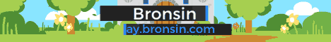 Bronsin City banner Bronsin City Minecraft server banner