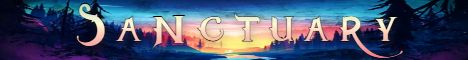 Sanctuary banner Sanctuary Minecraft server banner