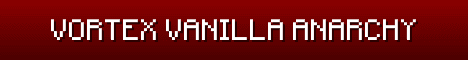 Vortex Vanilla banner Vortex Vanilla Minecraft server banner