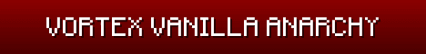 Vortex Vanilla banner Vortex Vanilla Minecraft server banner