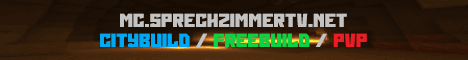 SprechZimmerTV Netzwerk banner SprechZimmerTV Netzwerk Minecraft server banner
