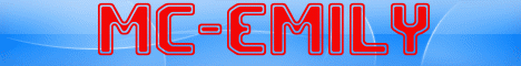 Mc-Emily (AKA E-Nation) banner Mc-Emily (AKA E-Nation) Minecraft server banner