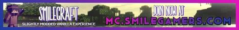 SmileCraft banner SmileCraft Minecraft server banner