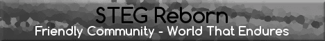 STEG Reborn banner STEG Reborn Minecraft server banner