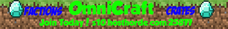 OmniCraft banner OmniCraft Minecraft server banner