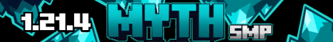 MythSMP banner MythSMP Minecraft server banner