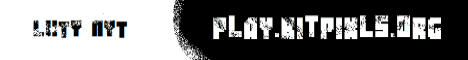 BITPIXLS banner BITPIXLS Minecraft server banner