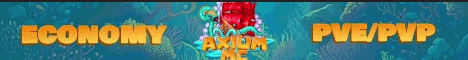 AxiumMC banner AxiumMC Minecraft server banner