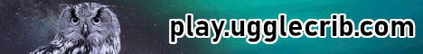 Ugglecrib Svensk Minecraft banner Ugglecrib Svensk Minecraft Minecraft server banner
