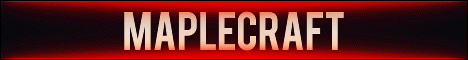 MapleCraft banner MapleCraft Minecraft server banner