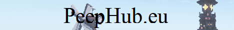 PeepHub banner PeepHub Minecraft server banner