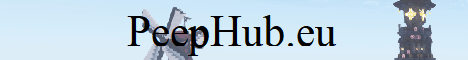 PeepHub banner PeepHub Minecraft server banner