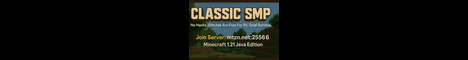 Classic Survival banner Classic Survival Minecraft server banner