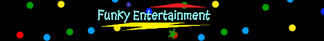 Funky Entertainment banner Funky Entertainment Minecraft server banner