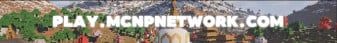 MCNP Network banner MCNP Network Minecraft server banner