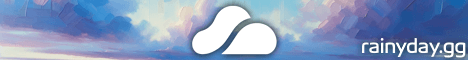 RainyDay banner RainyDay Minecraft server banner