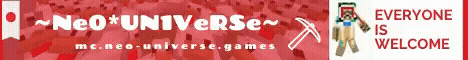 NeoUni banner NeoUni Minecraft server banner
