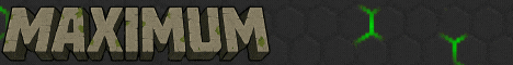 Maximum Gaming banner Maximum Gaming Minecraft server banner