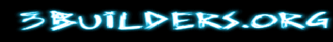 3builders.org banner 3builders.org Minecraft server banner