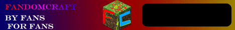 Fandomcraft banner Fandomcraft Minecraft server banner