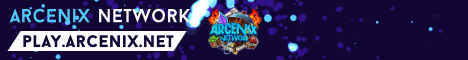 Arcenix Network banner Arcenix Network Minecraft server banner
