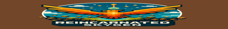 Reincarnated SkyGen banner Reincarnated SkyGen Minecraft server banner