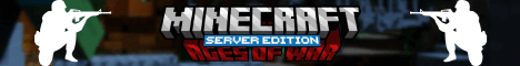 Ages of War banner Ages of War Minecraft server banner