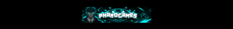 PharoGames banner PharoGames Minecraft server banner
