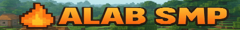 ALAB SMP banner ALAB SMP Minecraft server banner