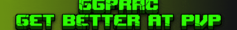 GGPrac banner GGPrac Minecraft server banner