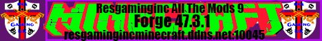 ResGamingInc All The Mods 9 banner ResGamingInc All The Mods 9 Minecraft server banner