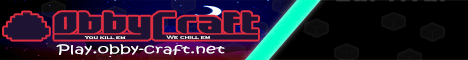 obby-craft banner obby-craft Minecraft server banner