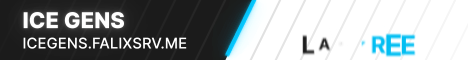 ICEGENS banner ICEGENS Minecraft server banner