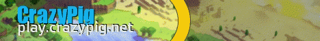CrazyPig Family Friendly Minecraft banner CrazyPig Family Friendly Minecraft Minecraft server banner