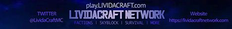 LividaCraft banner LividaCraft Minecraft server banner