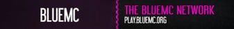 BlueMC Network banner BlueMC Network Minecraft server banner