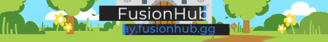 FusionHub banner FusionHub Minecraft server banner