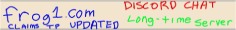 Frog1 smp banner Frog1 smp Minecraft server banner