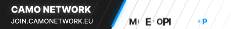 CamoNetwork banner CamoNetwork Minecraft server banner