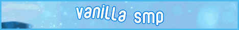 Vanilla SMP banner Vanilla SMP Minecraft server banner