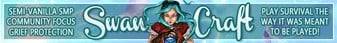 SwanCraft banner SwanCraft Minecraft server banner