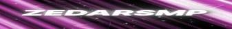 ZedarMC banner ZedarMC Minecraft server banner