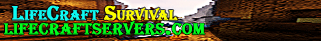 Lifecraft Survival banner Lifecraft Survival Minecraft server banner