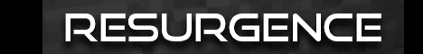 Official Resurgence banner Official Resurgence Minecraft server banner