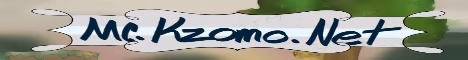 Kzomo banner Kzomo Minecraft server banner