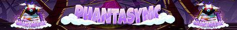 PhantasyMC banner PhantasyMC Minecraft server banner
